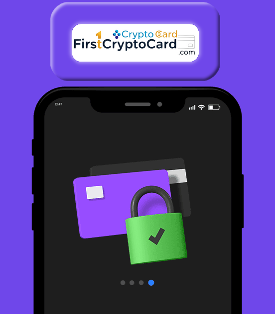 Diagram showing security layers protecting a crypto card without kyc